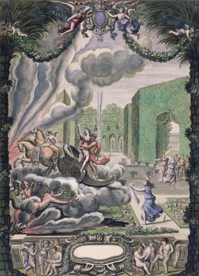 Die Entführung der Proserpina durch Pluto von French School