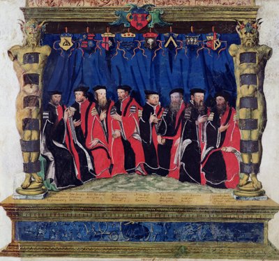 Die Stadträte von Toulouse, 1554-55 von French School