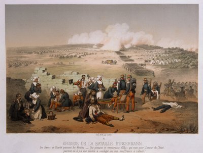 Die Schlacht von Inkermann am 5. November 1854, aus 