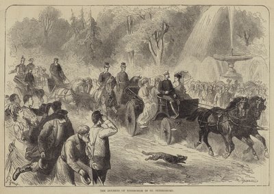 Die Herzogin von Edinburgh in St. Petersburg von French School
