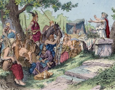 Die Gallier vor der römischen Eroberung von French School