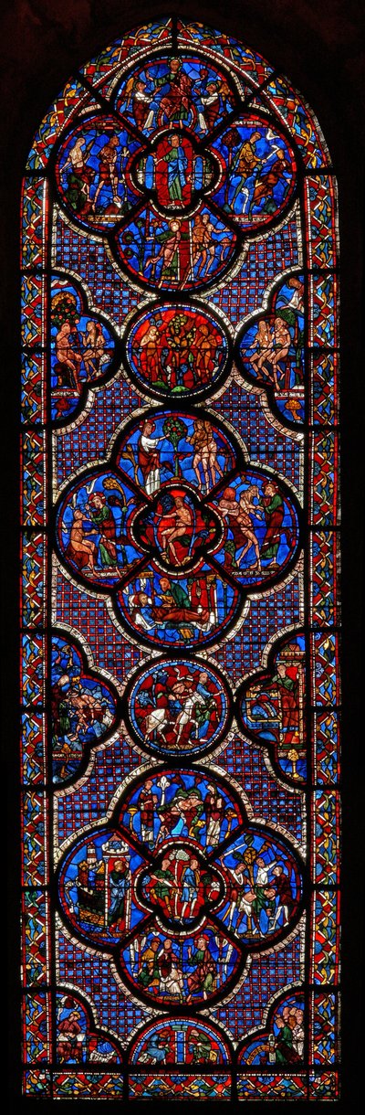 Das Fenster des barmherzigen Samariters: Geschichte und Genesis von French School