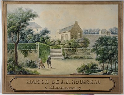 Die Einsiedelei in Montmorency von French School