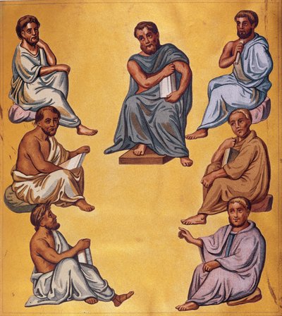 Die großen Ärzte der Antike, Faksimile aus dem Codex Constantinopolitanus von Dioscorides von French School