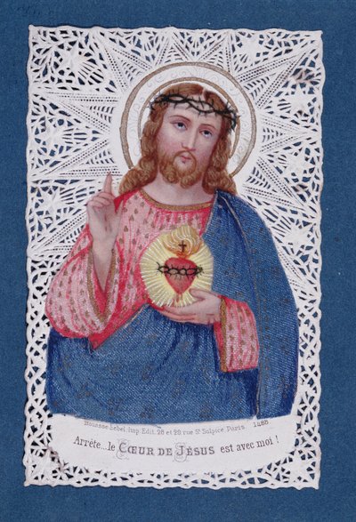 Das Heilige Herz Jesu, 2. Hälfte des 19. Jahrhunderts von French School