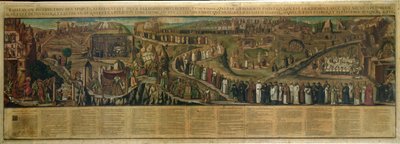Die zwei Wege der Religion, Darstellung der Spaltung zwischen Protestantismus und Katholizismus von French School