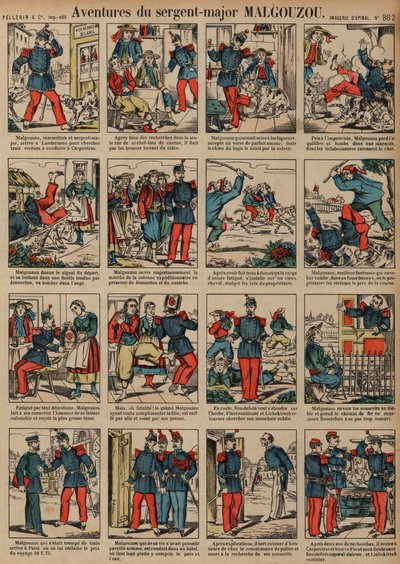 Die Abenteuer des Sergeant-Major Malgouzou von French School
