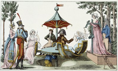 Das Vergnügen des chinesischen Ring-Spiels im Garten von Tivoli von French School