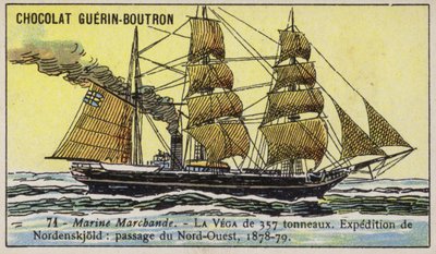 Vega, Schiff von Adolf Erik Nordenskiölds Expedition zur Nordwestpassage von French School