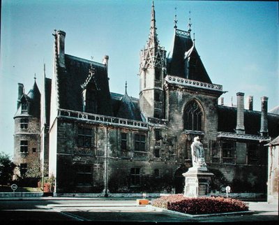 Ansicht des Äußeren, 1443-51 von French School