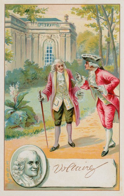 Voltaire, französischer Aufklärer, Historiker und Philosoph (1694-1778) von French School