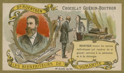 Wilhelm Röntgen, deutscher Physiker und Entdecker der Röntgenstrahlen von French School