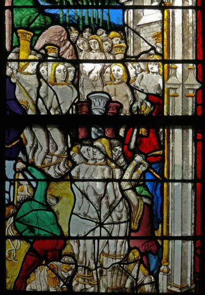 Fenster S2 mit Massenmartyrium von French School