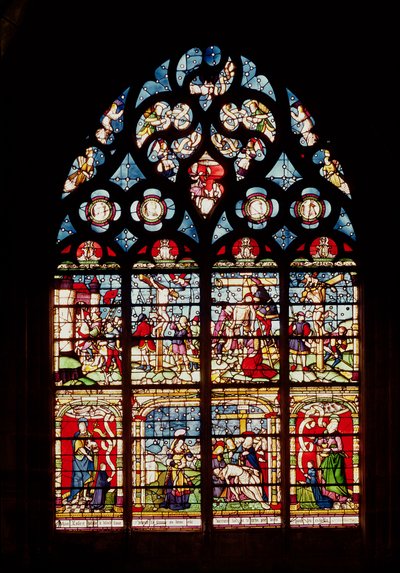 Fenster, das die Passion Christi darstellt von French School