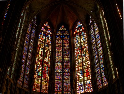 Fenster, Ostende Lanzetten von French School