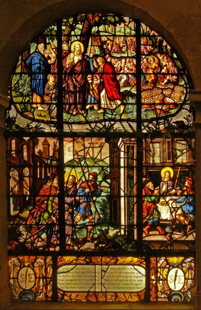 Fenster im Charnier (w.4) von French School
