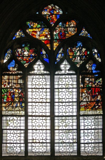 Fenster w124, St. Michael und das Leben der St. Agnes von French School