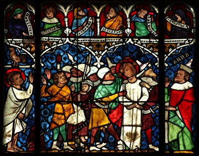 Die Verhaftung in Gethsemane von French School
