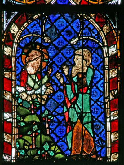 Fenster w17, Gott weist Noah an, die Arche zu bauen von French School