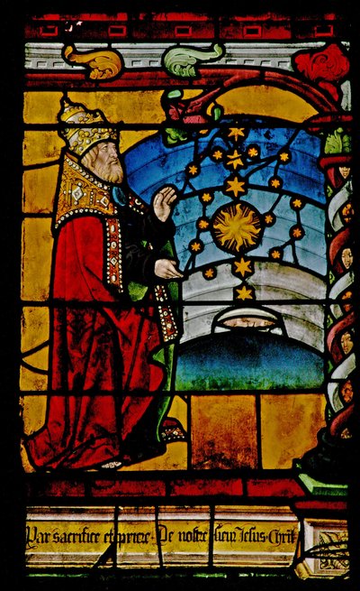 Die Erschaffung von Sonne, Mond und Sternen von French School
