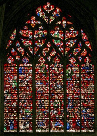Fenster w230 zeigt den Jessebaum von French School