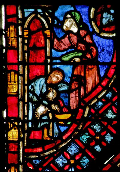 Türen mit dem Blut des Lammes markiert von French School