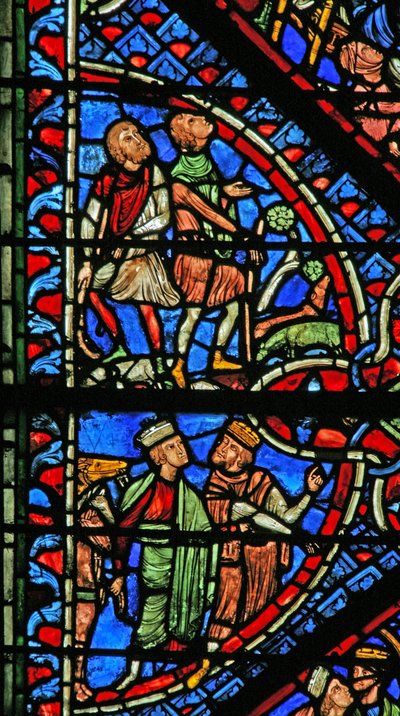 Die Weisen bei Herodes; Verkündigung an die Hirten von French School