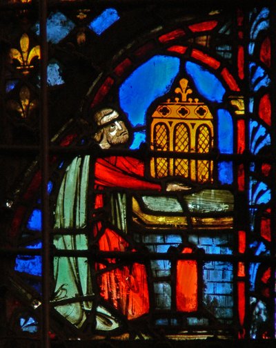 Moses präsentiert die Opfergaben der Fürsten von French School