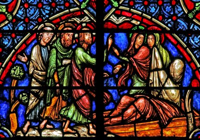 Die Auferweckung des Lazarus von French School