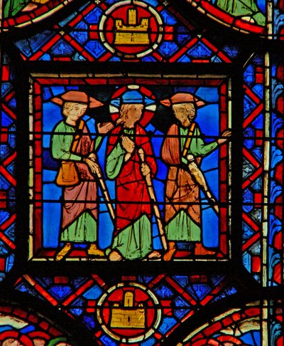 Der Auferstehungszyklus - der Weg nach Emmaus von French School