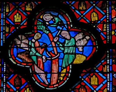 Nebukadnezars Traum: der große Baum wird gefällt von French School
