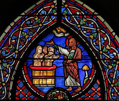 St. Andreas tauft Konsul Egeus und seine Frau von French School