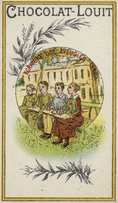 Schreiben für Blinde, 1830 von French School
