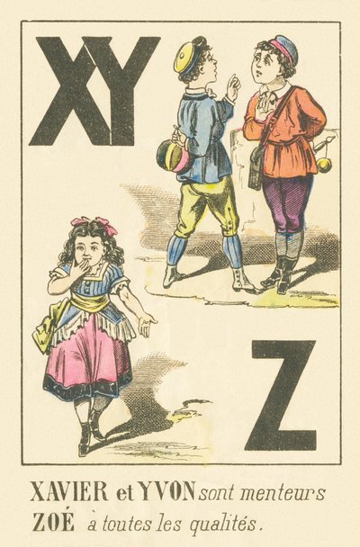 Xavier und Yvon sind Lügner, Zoe hat alle Qualitäten von French School