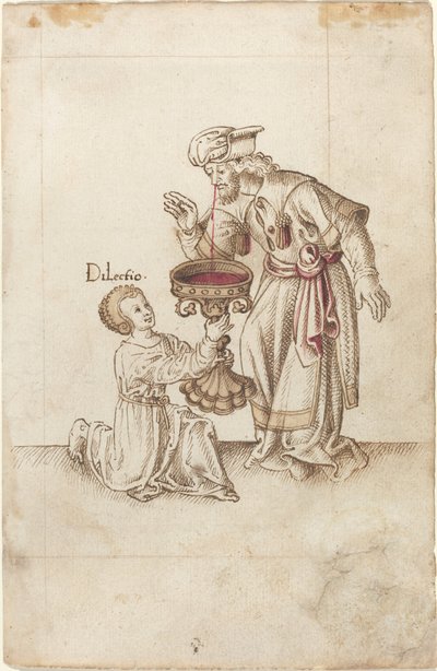 "Mache kein Wasser auf Ausschnitten von Nägeln oder Haaren" [fol. 30 recto] von French early 16th Century