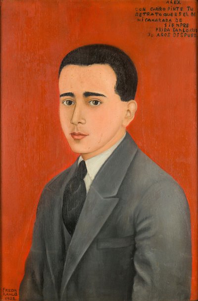 Porträt von Alejandro Gómez Arias von Frida Kahlo