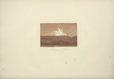 Berge von Jlinissa, gezeichnet von Gmelin, graviert von Arnold, Illustration aus 