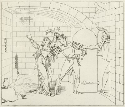 Illustration zu Goethes Faust von Friedrich August Moritz Retzsch