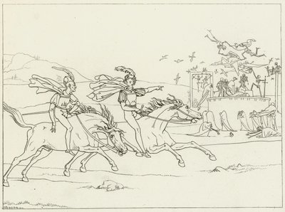 Illustration zu Goethes Faust von Friedrich August Moritz Retzsch