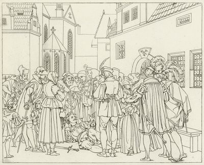 Illustration zu Goethes Faust von Friedrich August Moritz Retzsch