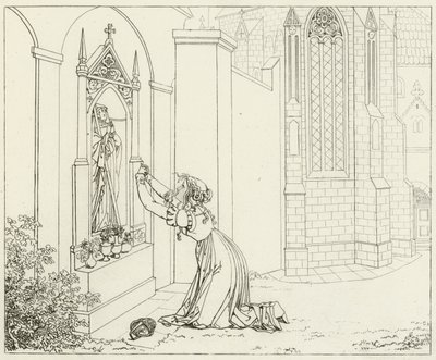 Illustration zu Goethes Faust von Friedrich August Moritz Retzsch
