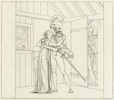 Illustration zu Goethes Faust von Friedrich August Moritz Retzsch