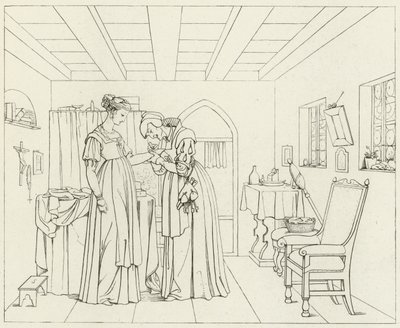 Illustration zu Goethes Faust von Friedrich August Moritz Retzsch