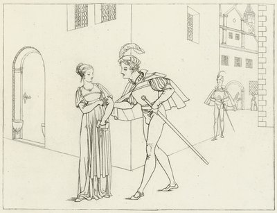 Illustration zu Goethes Faust von Friedrich August Moritz Retzsch