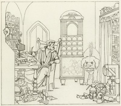 Illustration zu Goethes Faust von Friedrich August Moritz Retzsch