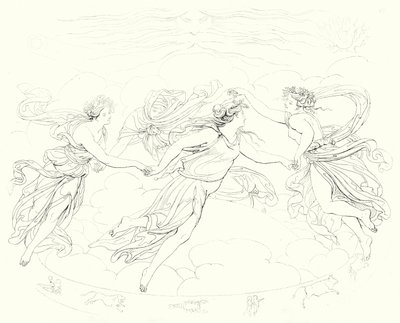 Illustration zu Schillers Lied von der Glocke von Friedrich August Moritz Retzsch
