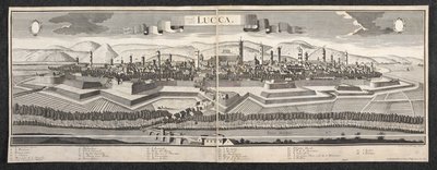 Ansicht von Lucca von Friedrich Bernhard Werner