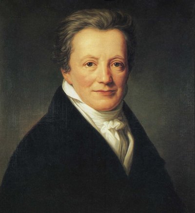 Porträt von Salomon Heine von Friedrich Carl Groger