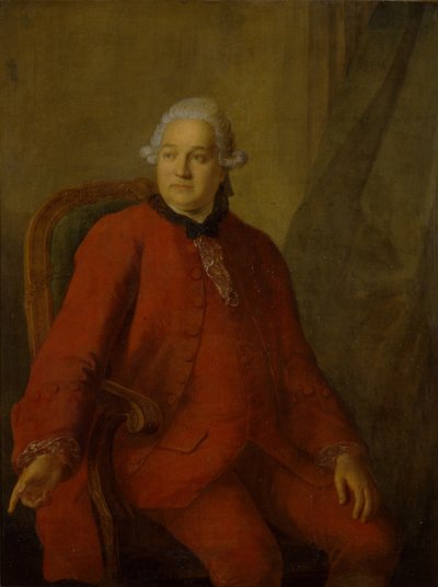 Porträt von Jakow Alexejewitsch Schubsky, 1765 von Friedrich Hartmann Barisien