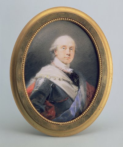 Porträt von Prinz Charles Nicholas Othon von Nassau-Siegen, 1790 von Friedrich Heinrich Fuger